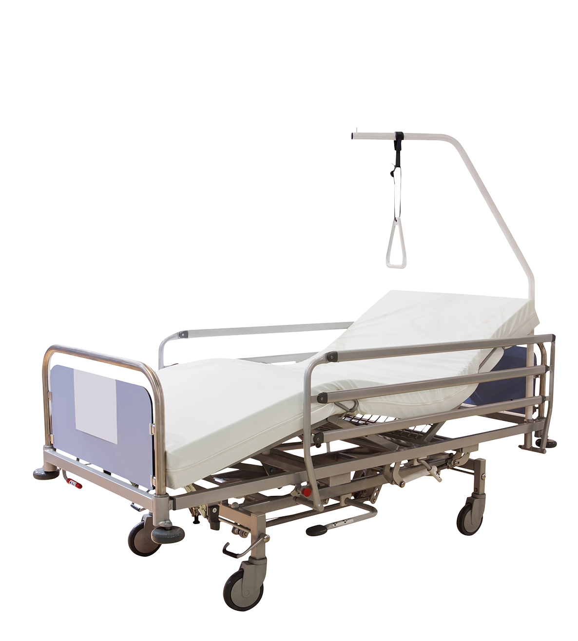 Стационар для лежачих больных краснодар. Кровать медицинская Arjo. Кровать с гидравлическим приводом. Медицинская кровать на белом фоне. Кровати для стационаров для лежачих больных.
